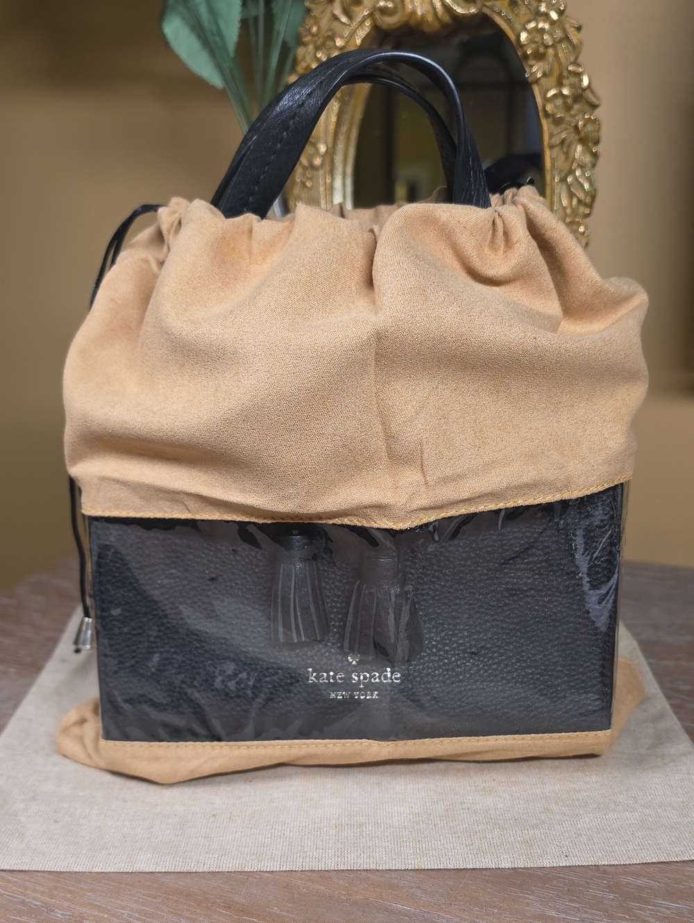 kate spade Pebbled Leather Crossbody Satchel w/ Tassels (Retail $279) - Picture 14 of 14